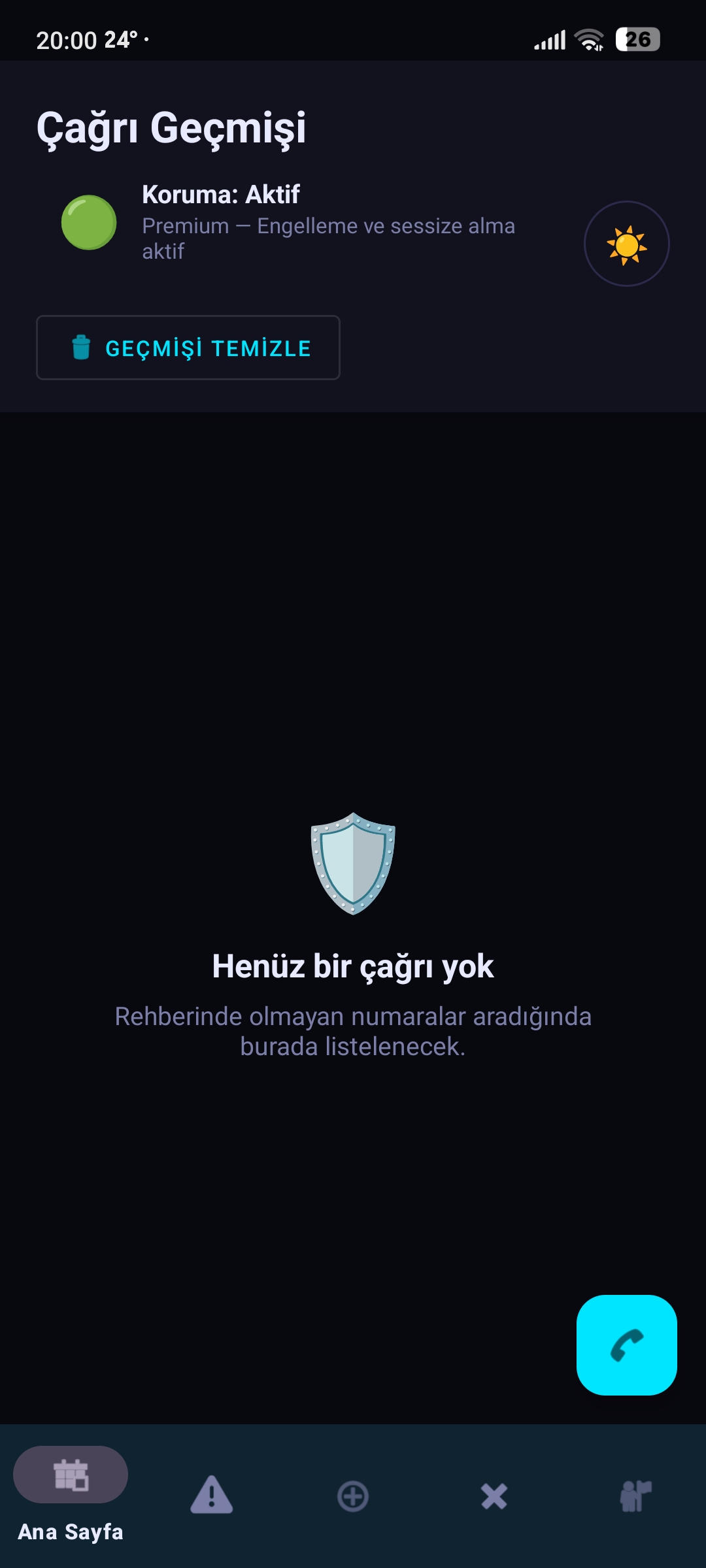 Hat Bekçi uygulama önizlemesi