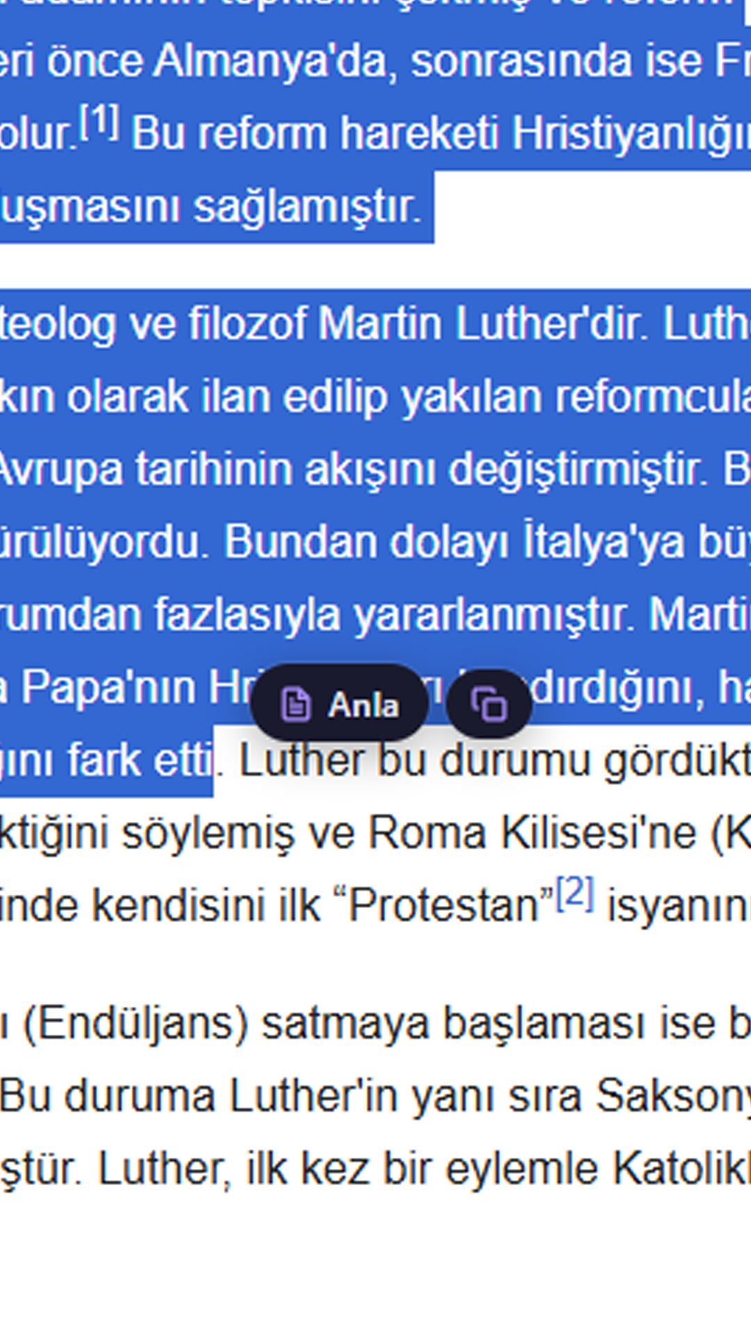 Seç ve Anla ekran görüntüsü 1