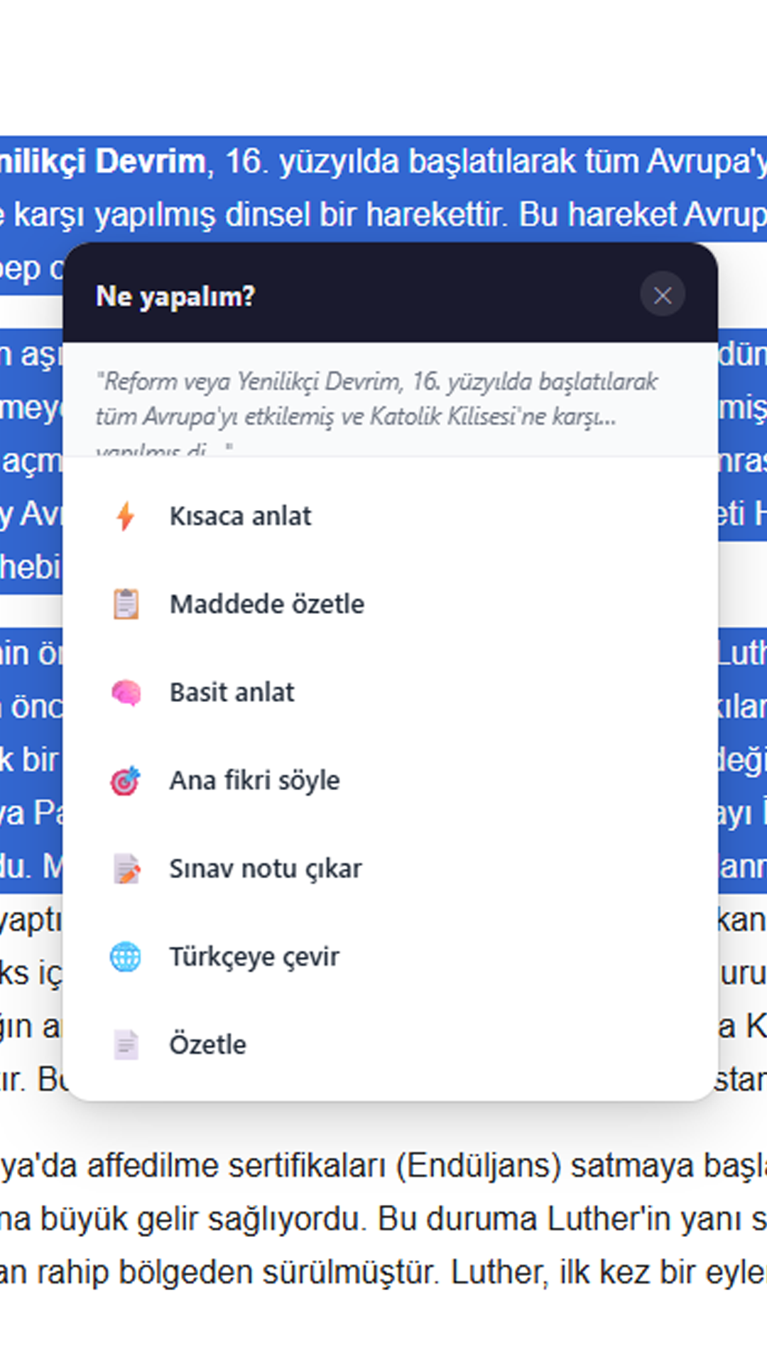 Seç ve Anla ekran görüntüsü 2